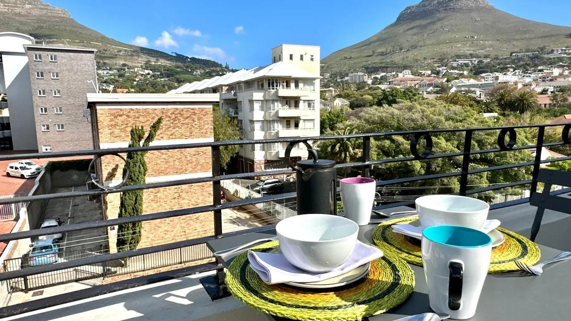 Breathtaking Table Mountain View Apartment In The Heart Of Gardens Città del Capo 0*,